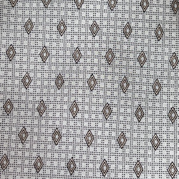Mario Masotti Mens Silk Necktie Grey Geometric Hand Made Office Gift Fathers Day - Picture 5 of 13